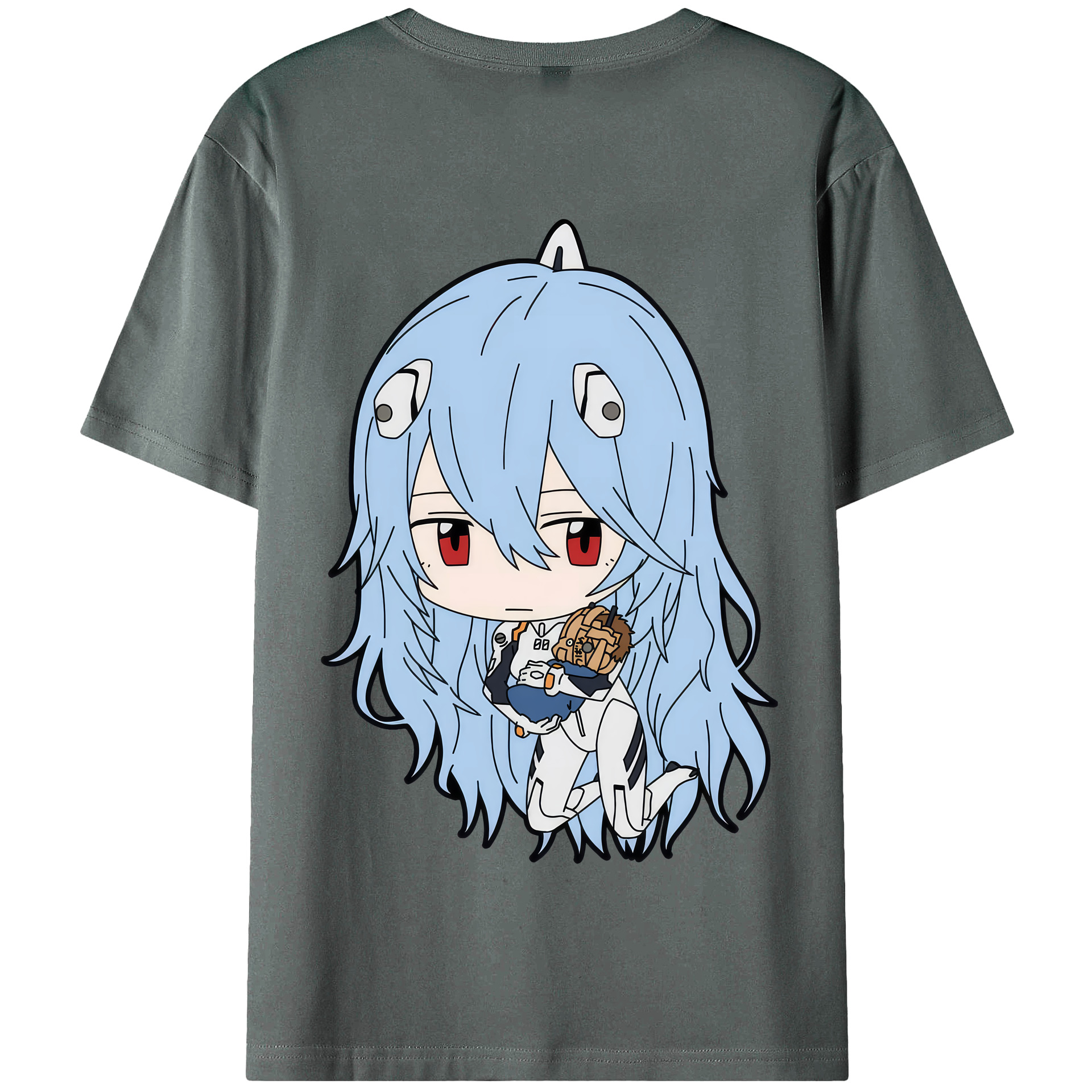 （画像用） EVA 新世紀エヴァンゲリオン 綿100％半袖Tシャツ（背面プリント）